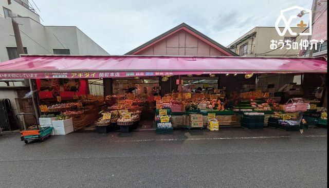 ���ӊ� �A�L�_�C�֒��{�X �k��5���B�ߏ��ɗL������ǂ��ȁA�Ǝv�킹��X�[�p�[�}�[�P�b�g�I�ʂ����S�ł����N���A�����A���H�H�i�����K�͂Ȃ��瑵���Ă��܂� 380m