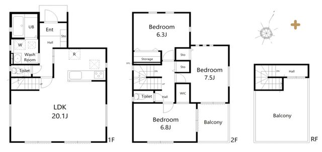 ���̑� 3�K���Ẵv�����ɂȂ�܂��B�o���R�j�[������ɂȂ��Ă���܂��B