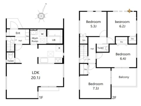 ���̑� 4LDK�̃v�����ɂȂ��Ă���܂��B�C���i�[�o���R�j�[��������܂���B