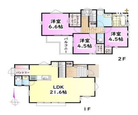  ���r���O21.6���{�p���g���[�{�J�[�X�y�[�X1���3LDK