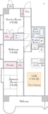  2SLDK�@���g�[�t��