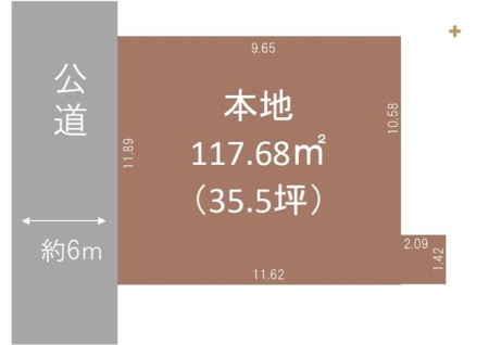 ���} �Ԏ������₷���A����Ȃ����`�n�ɋ߂��y�n�`��