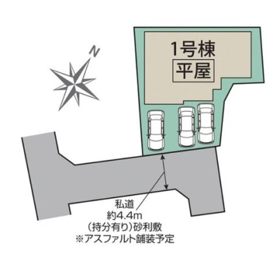 ���̑� �J�[�X�y�[�X����3�䒓�ԉ\�ŁA�y�n�ʐ�56�ؒ��̋�Ԃ��������������Z��I