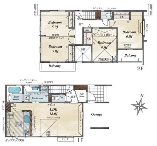  �y7�����z��2�K�m���͉Ƒ��\���ɍ��킹2�����ɕύX�\