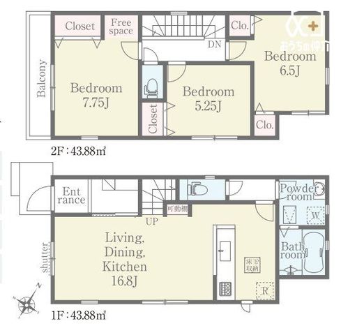  �`House Layout�`�g���₷���Ƌ�̔z�u����X�̓������C���[�W�����Ԏ��B�����̐������L���ɂȂ�A����Ȋ肢�����߂��Ԏ��ł��B