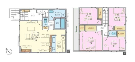  ���Ƒ��ŉ߂������r���O�́A�������߂�����19�����I���J�E���^�[�L�b�`������Ƒ��̊炪�����A�f�G�ȉƑ����Ԃ����߂������������܂���2��J�[�X�y�[�X�͗��򎞂ɏd��I