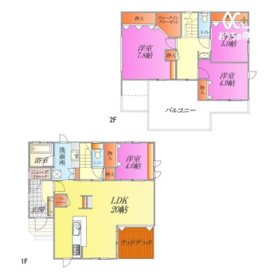  4LDK�{SIC�{WIC�t���L�X�Ƃ����o���R�j�[����