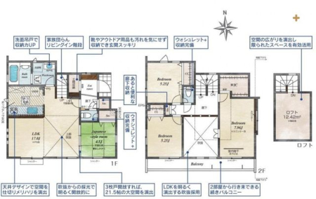 �`House Layout�`�g���₷���Ƌ�̔z�u����X�̓������C���[�W�����Ԏ��B�����̐������L���ɂȂ�A����Ȋ肢�����߂��Ԏ��ł��B