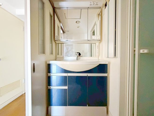 ���ʑ�E���ʏ� �`Wash room�`�傫�Ȑ��ʁ@�Ƒ��݂�Ȃ������g�����ʎ��B�Z�������ɂ͎g���₷�����ʂŁA�X�e�L�Ȉ���̃X�^�[�g������܂��傤�B