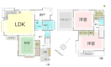  �`House Layout�`�g���₷���Ƌ�̔z�u����X�̓������C���[�W�����Ԏ��B�����̐������L���ɂȂ�A����Ȋ肢�����߂��Ԏ��ł��B