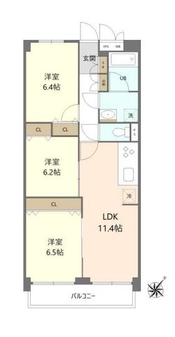  �쓌�����̖��邳�����������A�o�����X�̗ǂ�3LDK�̊Ԏ��B2026�N7�������\��̃��m�x�[�V�����ɂ�莺������V���A���K�ȕ�炵�������܂��B