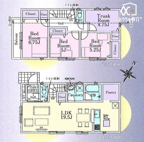  3LDK+�g�����N���[��