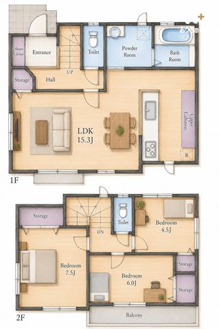  �`House Layout�`�S�����t���[�����O�ł��邱�ƂŁA�g�������g����܂��B���[�X�y�[�X��Ƌ�̔z�u�����R�ɁB�a�����s�v�ȕ��ɂ����߂̊Ԏ��ł��B