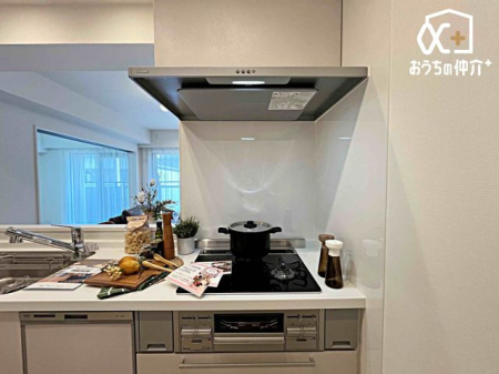 �L�b�`�� ������������O���R�����̗l�q�ł��B�u�߂�E�ύ��ޓ��̍�Ƃ������ɏo����R�����ł��B
