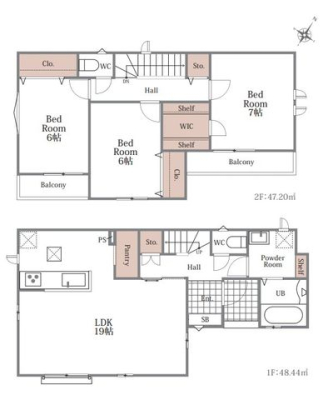  �`House Layout�`�g���₷���Ƌ�̔z�u����X�̓������C���[�W�����Ԏ��B�����̐������L���ɂȂ�A����Ȋ肢�����߂��Ԏ��ł��B