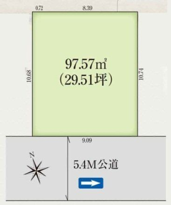 ���̑� �쑤5.4�����H�ɖʂ����z�����ӂ�邱�̒n�Ŋ�����}�C�z�[��