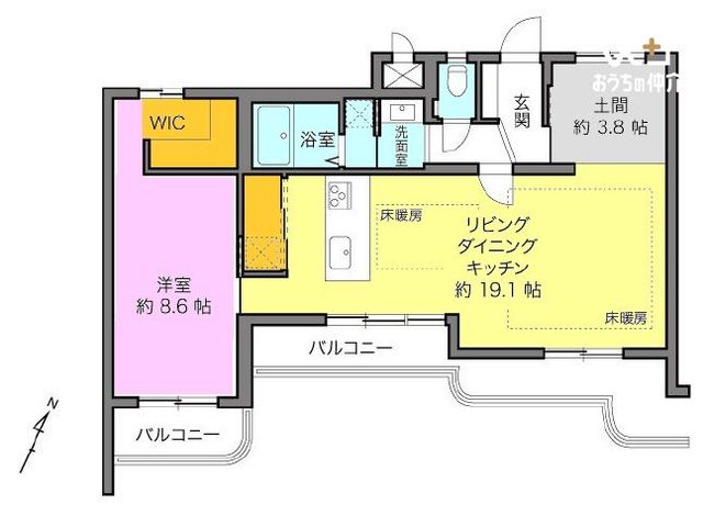  �`House Layout�`������̊p�����ł��g���₷���Ƌ�̔z�u����X�̓������C���[�W�����Ԏ��B�����̐������L���ɂȂ�A����Ȋ肢�����߂��Ԏ��ł��B