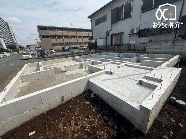 ���n�O�ώʐ^ ���݌��z����2�K���ďZ��B2026�N9���̊����Ɍ����Ē����ɍH�����i�߂��Ă��܂��B