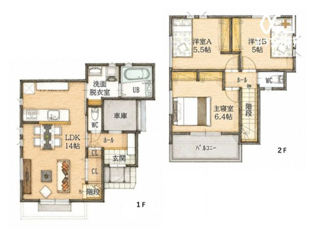  �Q�l�v������@1820���~�����ʐ�74.81m2�i22.62�؁j