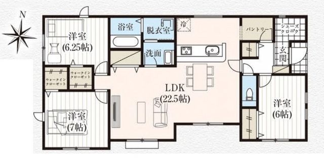  3LDK+WIC�~2+SC+�p���g���[