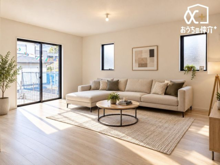 ���̑����� 21.14���̍L�X���r���O�B���邢���������������ޗm���́A�����b�N�X�ł�����K��ԁB�Ƒ��݂�Ȃ��S�n�悭�߂����܂��B��AI�摜�����ɂ�鎺�����C���[�W�����ʐ^�ł��B