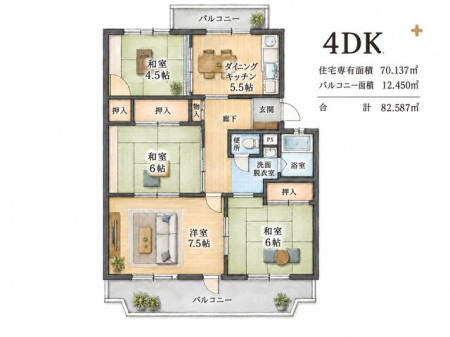  �`House Layout�`�g���₷���Ƌ�̔z�u����X�̓������C���[�W�����Ԏ��B�����̐������L���ɂȂ�A����Ȋ肢�����߂��Ԏ��ł��B