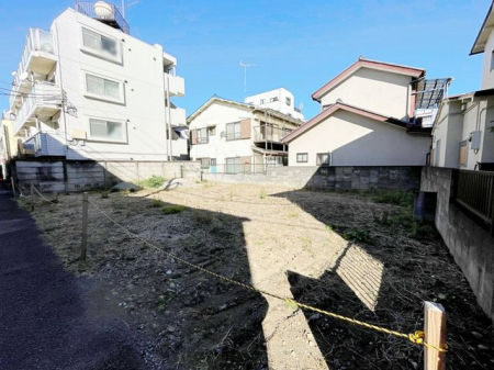 現地土地写真 建築条件はありません