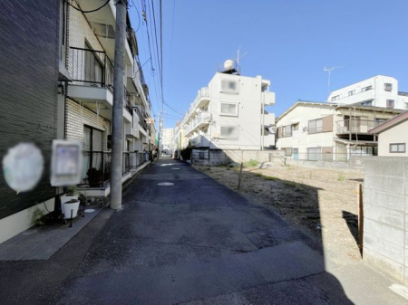 現地土地写真 南西側公道4ｍ