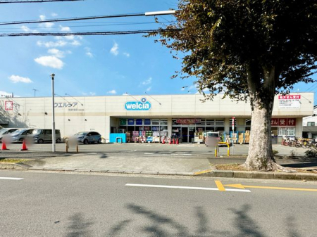 周辺環境 ウエルシア清瀬中里店 徒歩11分。【営業時間】24時間営業【調剤薬局】平日と土のみ9時から20時 870m