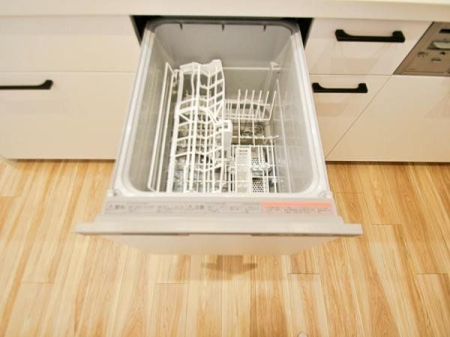 キッチン 家事の負担を軽減するビルトイン食洗機付き