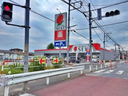 周辺環境 ドラッグストア セキ 川寺店 徒歩5分。車でも行きやすい立地です。 380m