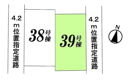 その他 【区画図】39号棟