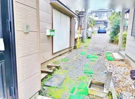 現地土地写真 前面道路含む現地写真