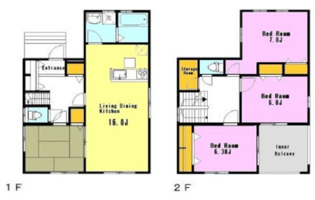  ～House Layout～全居室6帖以上ゆとりある間取り