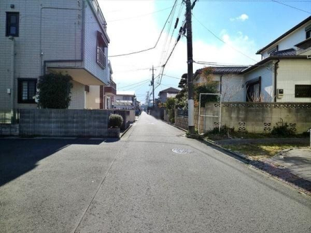 現地土地写真 近隣にはお買い物施設充実！