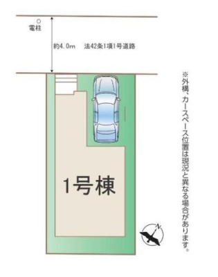 その他 雨風から愛車を守るビルトイン車庫を採用。雨の日の乗り降りも快適です！スーパー・コンビニ徒歩圏内で暮らしやすい住環境！