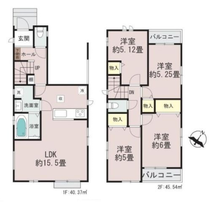  家族団らんが楽しいLDKは約15帖超。キッチンからリビングが見渡せるので、ご家族と会話しながら家事が行えます！