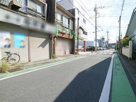 現地土地写真 生活環境の良好な閑静な住宅地です。