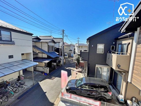 その他 バルコニーからの眺望です！天気の良い日には青空が広がります！