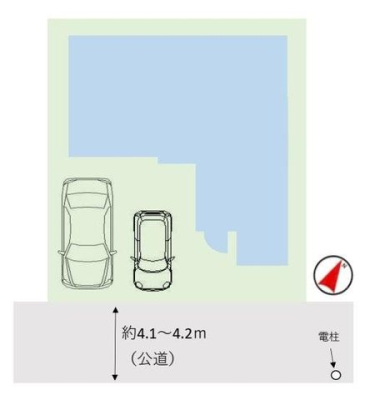 その他 【区画図】カースペース2台