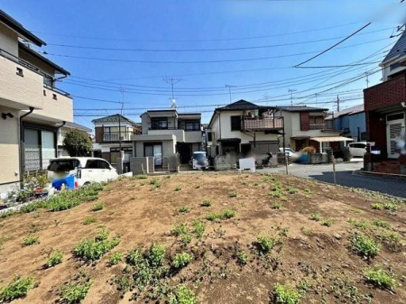 現地土地写真 日当たり良好！！