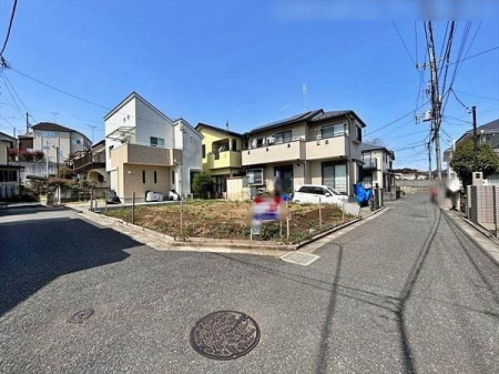現地土地写真 開放的な立地です！