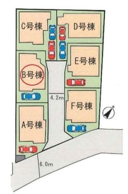 その他 【区画図】カースペース1台分