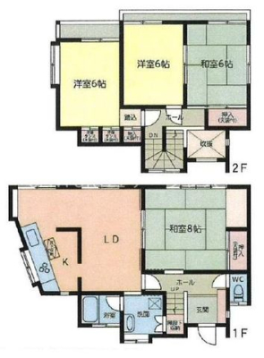  全居室6帖以上のゆとりの間取り