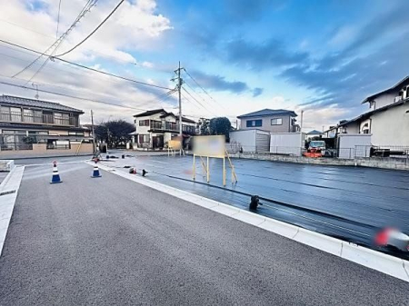 現地土地写真 長閑で閑静な住宅街
