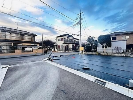 現地土地写真 静かで心地よい住環境