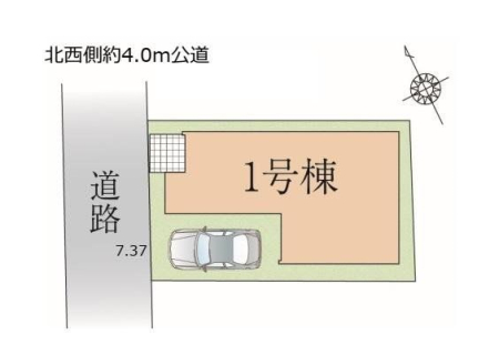 その他 【区画図】カースペース1台