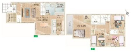  4LDK＋吹抜
