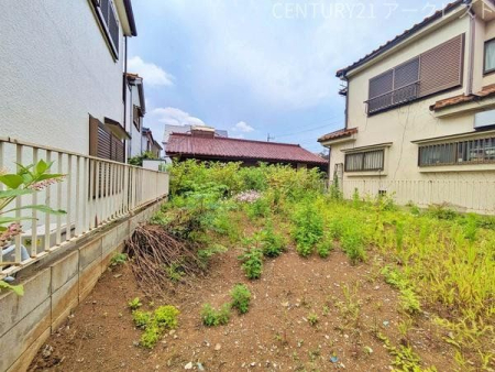 現地土地写真 有効敷地の地形が良いです。