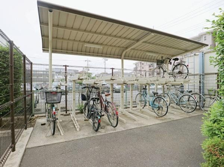 その他 屋外駐輪場の様子